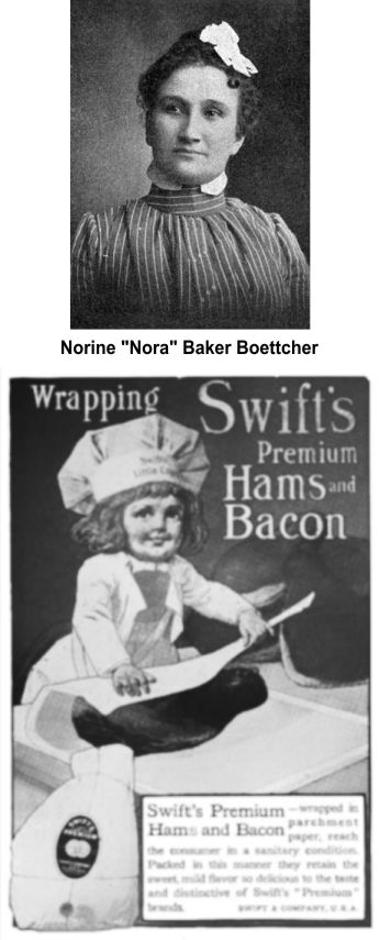 Butchers wife Nora Baker Boetcher died at Iroquois Theater