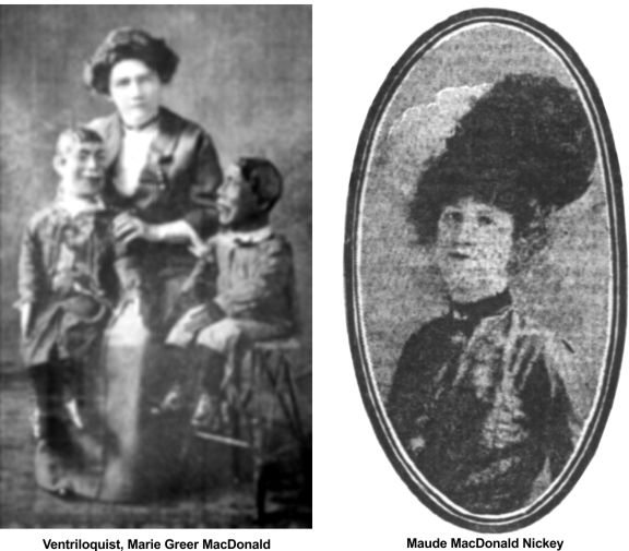 Maud Macdonald Nickey survived Iroquois Theater fire