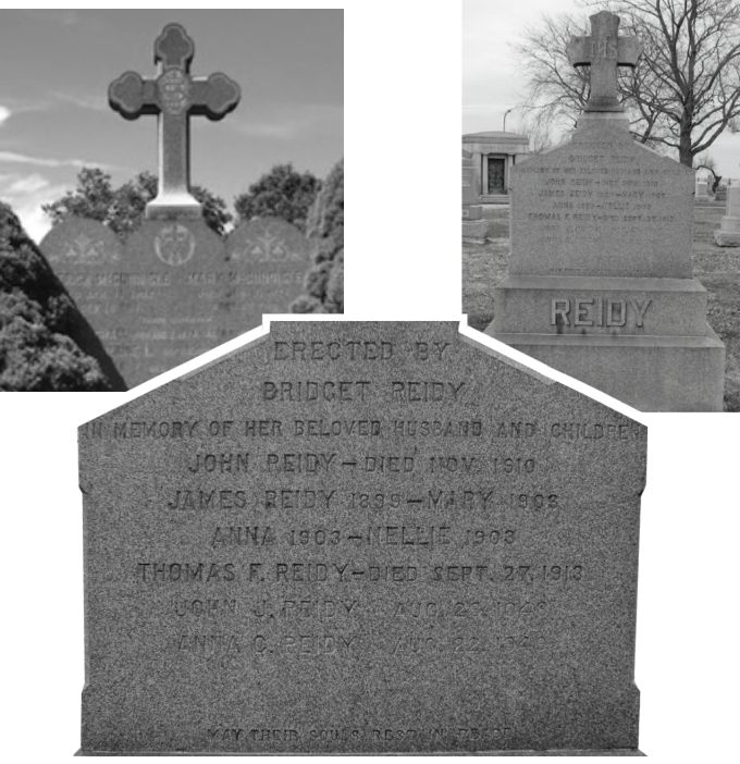 Reidy family grave marker