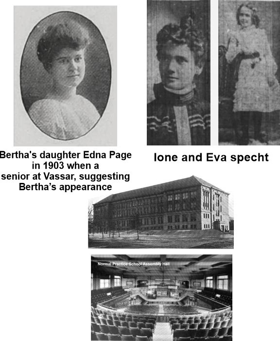 Bertha, Harold Eva and Edna lost their lives