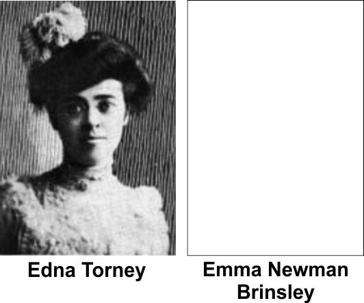 Edna Torney and Emma Brinsley Iroquois Theater victims