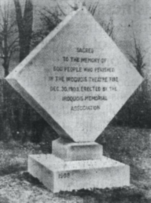 Iroquois Theater Memorial Monument