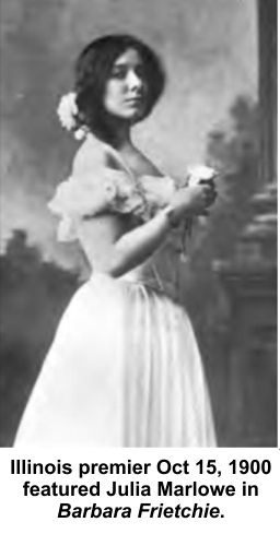 Julia Marlowe in Barbara Frietchie