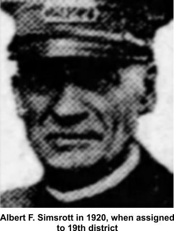 Chicago police officer Albert F. Simsrott