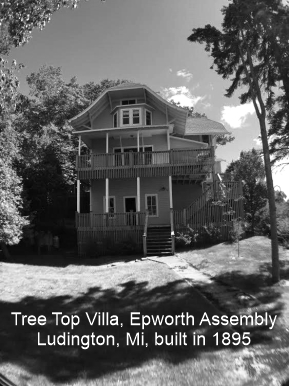 Cooper family's Tree Top Villa Epworth Assembly Ludington, MI 