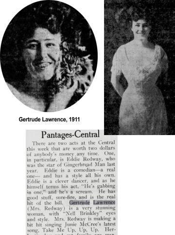 Gertrude Lawrence raised purebred cats