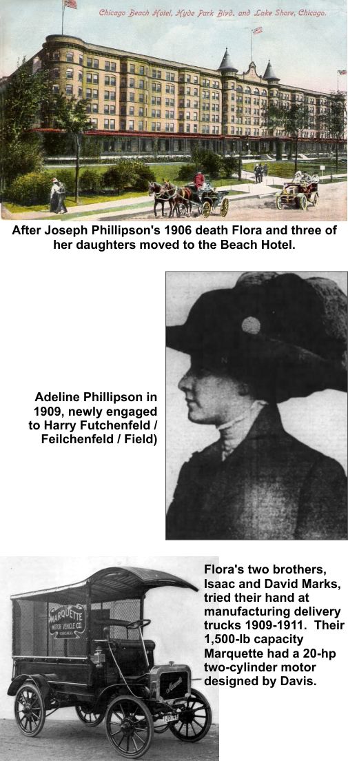 Joseph Phillipson's family at Iroquois Theater