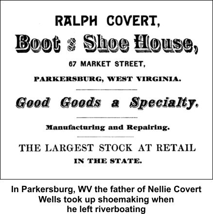 Nellie's father became a shoe manufacturer