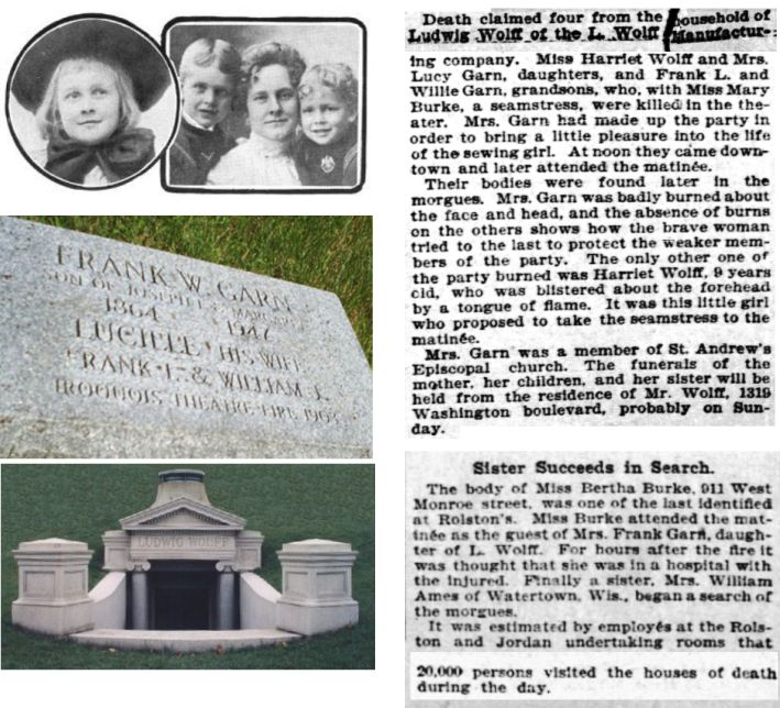 Lucy Garn and her sons and sister were Iroquois victims