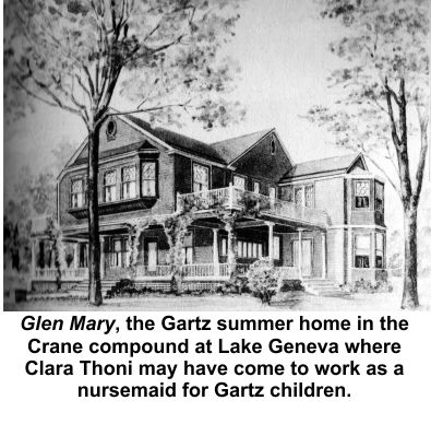 Gartz home on Lake Geneva in Crane compound