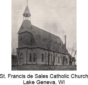 St Frances de Sales Catholic Church Lake Geneva