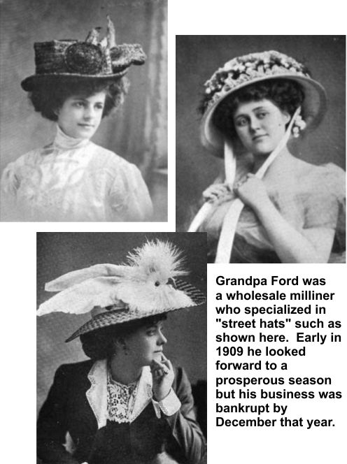 William M. Ford was a wholesale milliner