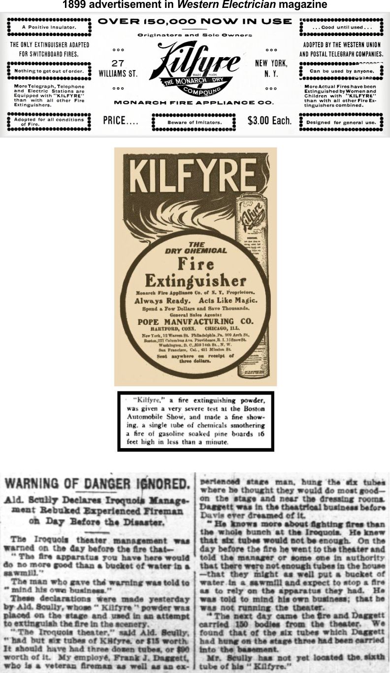 Kilfyre might have put out fire in kitchen skillet