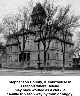 Stephenson County courthouse in Freeport IL