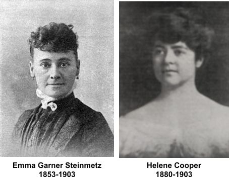 Helenes mother Elma Steinmetz Cooper was a milliner