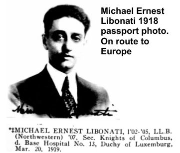 Michael Libonati lost his life during World War I