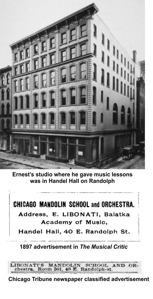 Ernest Libonati gave music his all