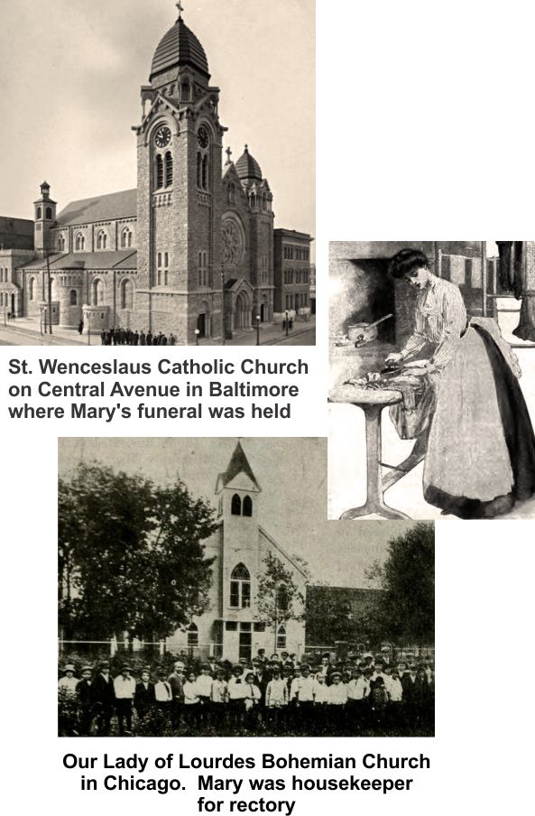 Mary was the daughter of Joseph and Barbara Neumann in Baltimore