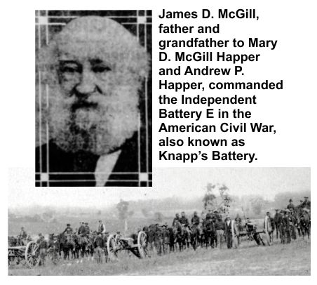 Loved ones of Civil War veteran James McGibb were spared