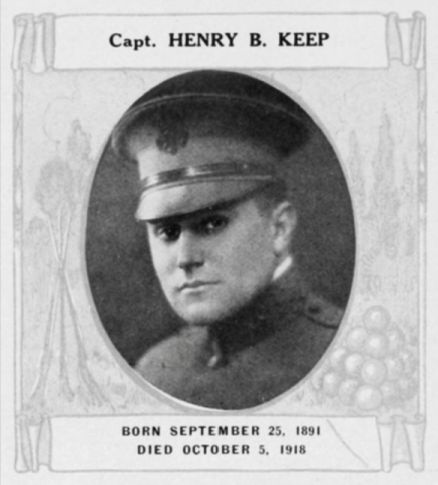 Henry B. Keep survived Iroquois Theater fire but not war