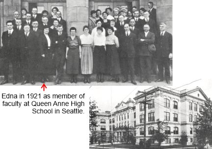 Edna Campbell taught English at Queen Anne HS in Seattle