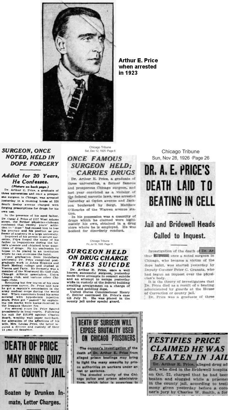 Dr. Price's future was dim