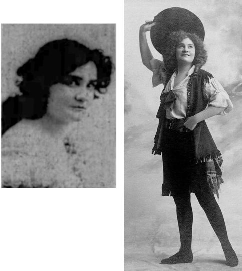 Trixie Jennery vaudeville dancer