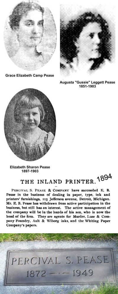 Augusta, Gracie and Elizabeth Pease were Iroquois victims