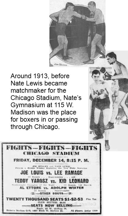 Bertha's son Nate Lewis was mover and shaker in early boxing history