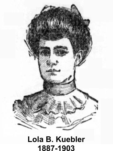 Lola Kuebler lost her life at the Iroquois Theater fire