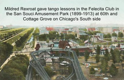 Mildred Rexroat taught the tango at San Souci Park