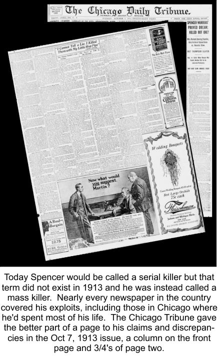 Henry Spencer the serial killer big news in 1913